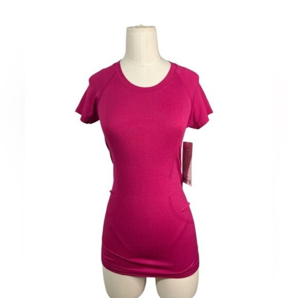 Lululemon Swiftly Tech Short Sleeve Shirt 2.0 Ripened Raspberry Sz 4 NWT - Picture 5 of 10